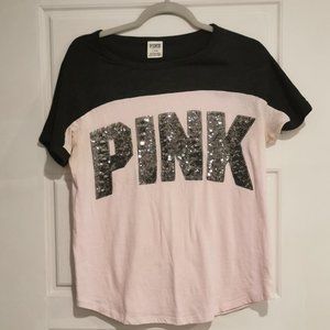 PINK shirt w sequins